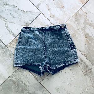 F21 High Waist Denim Shorts